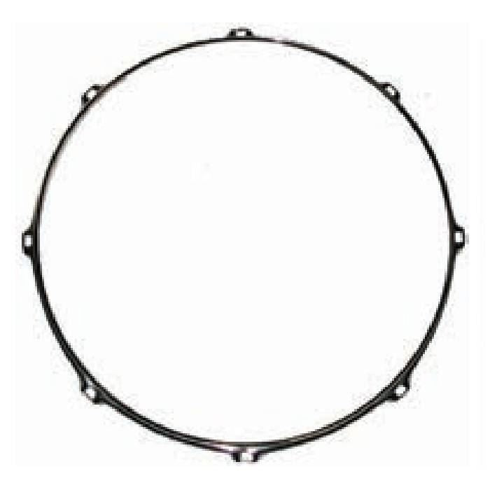 DXP TDH158 14in 8 Lug Heavy Duty 2.3mm Drum Hoop in Chrome