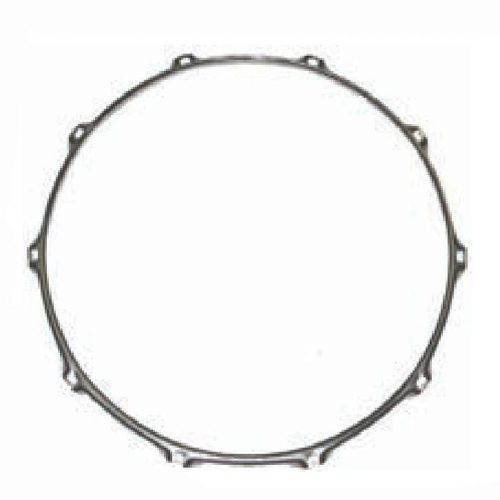 DXP TDH159 14in 10 Lug Heavy Duty 2.3mm Drum Hoop in Chrome