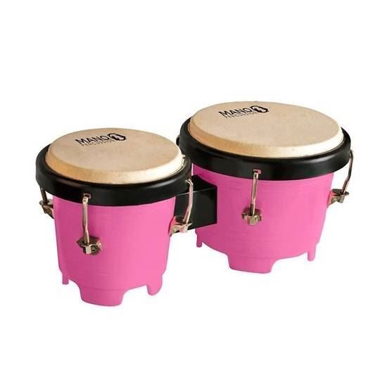 Mano Percussion TDK16PK Tunable Mini Bongos - Pink