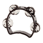 Black Mano Percussion TMP26B 3.5-inch junior tambourine with jingles, handheld percussion instrument for rhythm and music play.