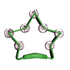 Mano Percussion TMP50G Star Shaped Tambourine Green