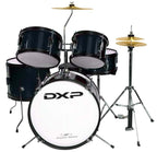 DXP Junior Series 16/8/10/12+8S 5pc Drum Kit with Hardware in Black