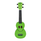 Mahalo Art Series Smiley Face Ukulele - Green
