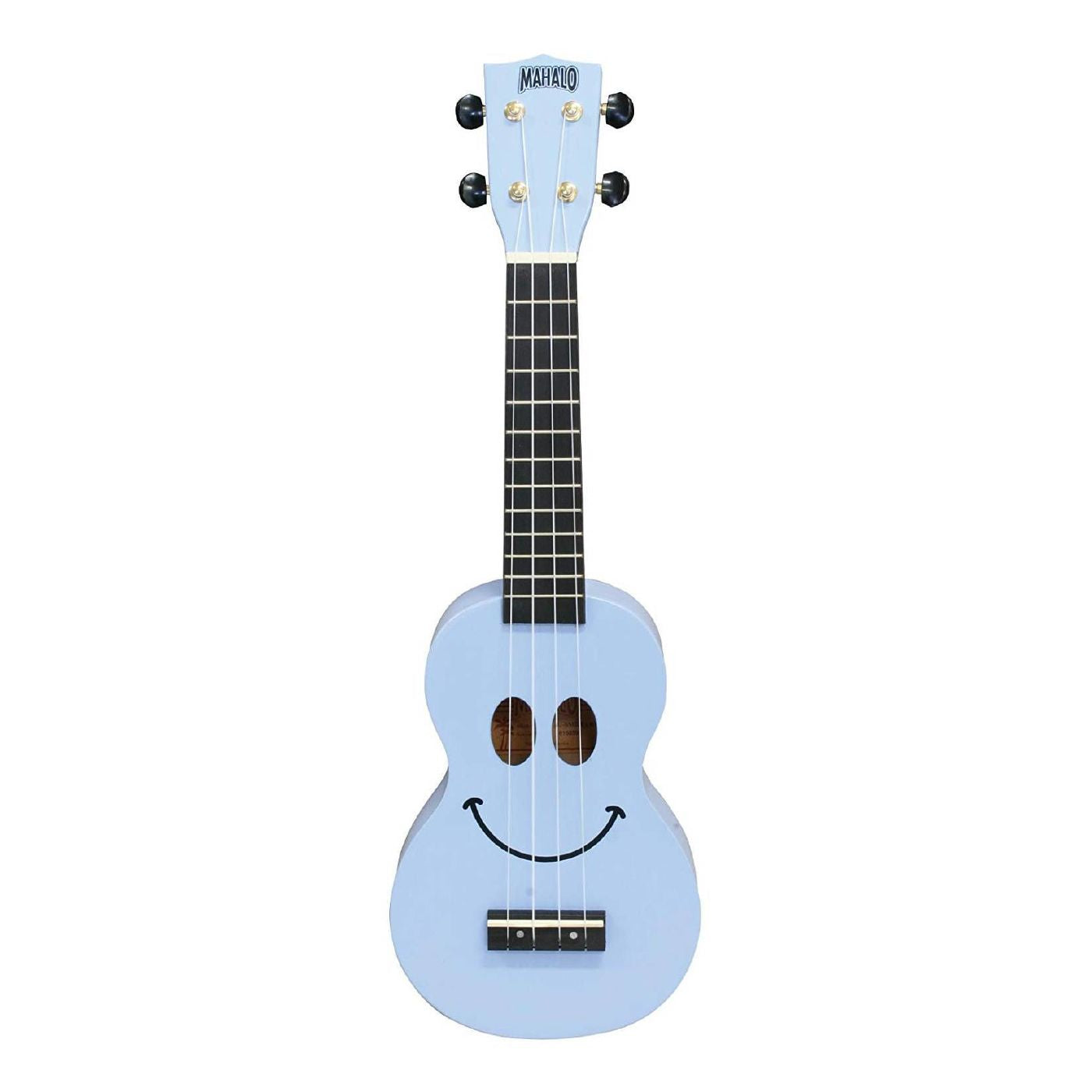 Mahalo Art Series Smiley Face Ukulele - Light Blue