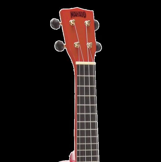 Mahalo Art Series Smiley Face Ukulele - Red
