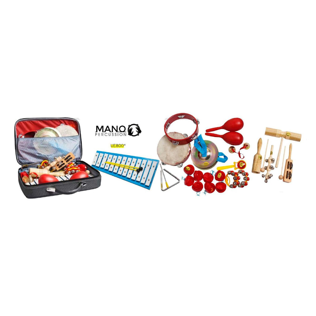 Mano Percussion UE800 17 Piece Deluxe Percussion Set