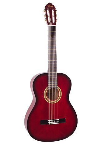 Valencia VC102RDS 1/2 Size Classical Guitar - Red Sunburst