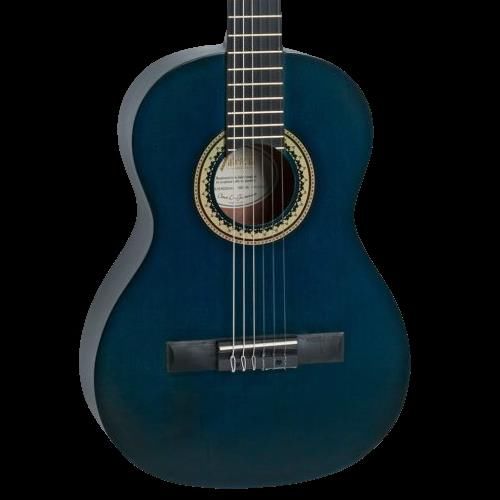 Valencia 200 Series ¬º Classical Guitar - Transparent Blue