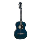 Valencia 200 Series ¬º Classical Guitar - Transparent Blue