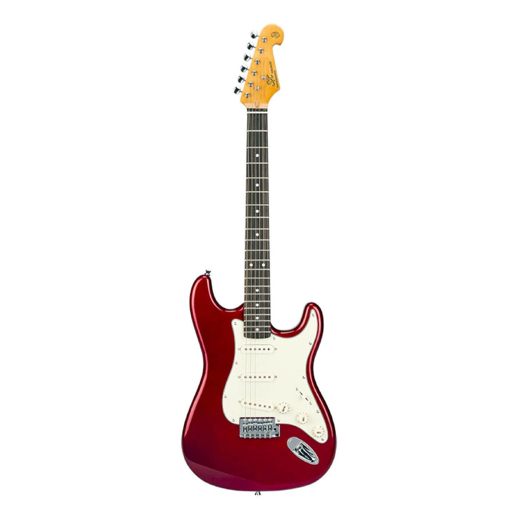 SX Essex Electric Guitar Pack in Candy Apple Red