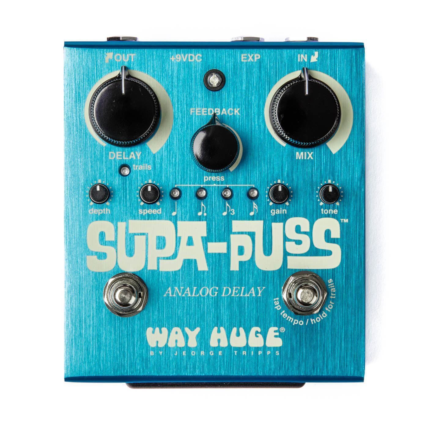 Way Huge WHE707 Supa Puss Analog Delay Guitar Effects Pedal