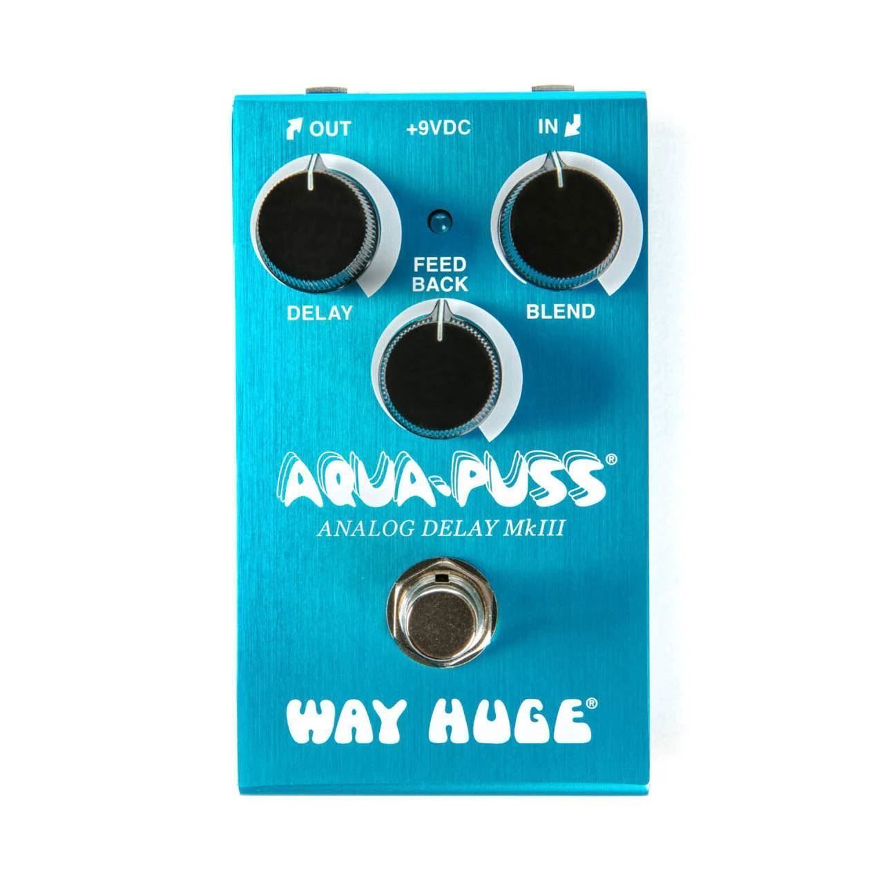Way Huge Smalls Aqua Puss Analog Delay Effects Pedal
