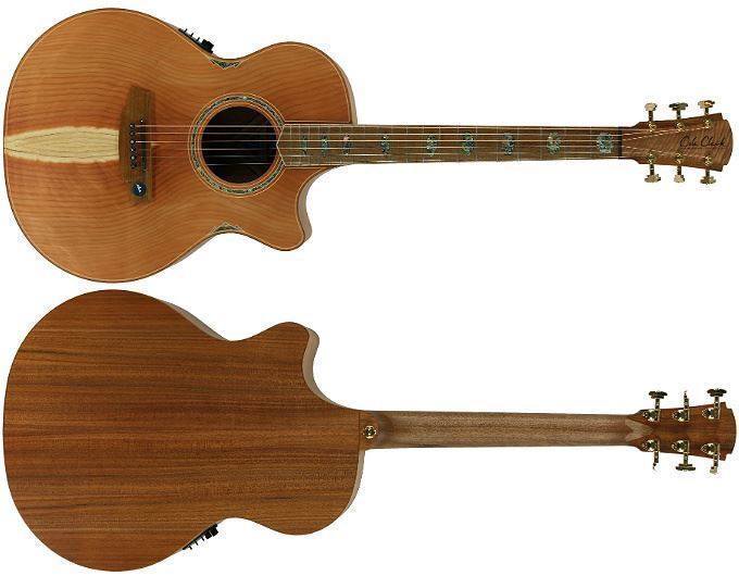 Cole Clark Angel 3 Acoustic Guitar - Redwood Blackwood (CCAN3ECRDBL)