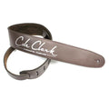 Cole Clark Leather Saddle Brown Guitar Strap