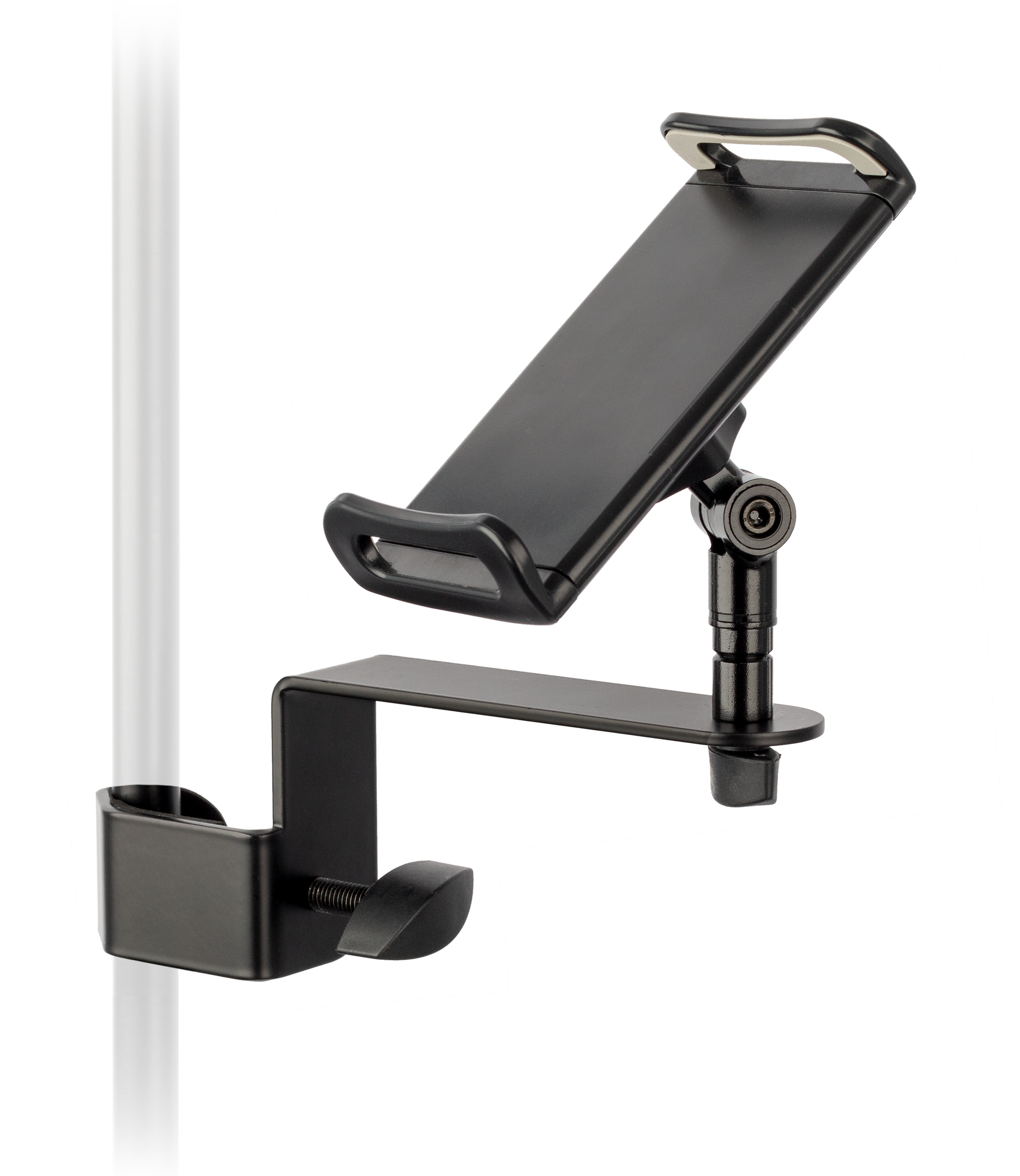 Xtreme AP32 Universal Smartphone and Tablet Holder showing adjustable clamp and mounting bracket for smartphones and tablets.