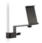 Xtreme AP32 universal smartphone and tablet holder attached to a surface, showcasing adjustable grip for devices.