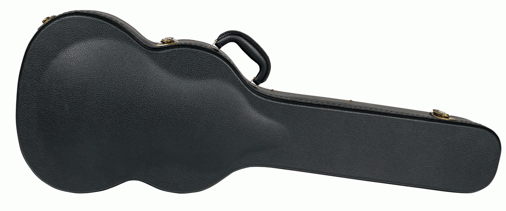 Armour APCSG Premium SG style electric guitar hardcase with padded interior and sturdy exterior for secure guitar protection.