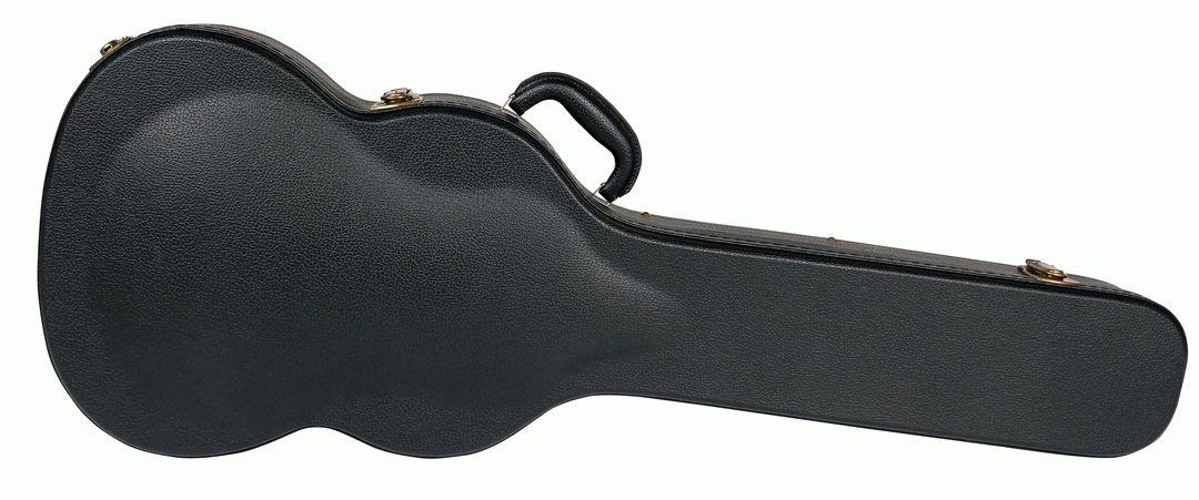Armour APCSG Premium SG style electric guitar hardcase with padded interior and sturdy exterior for secure guitar protection.