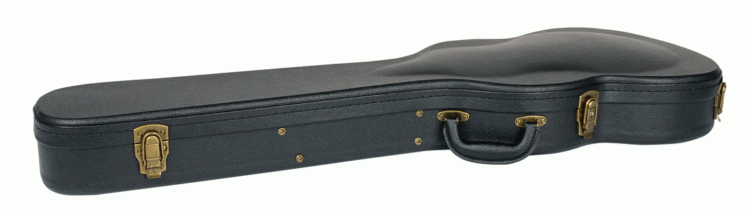 Armour APCSG premium SG style electric guitar hardcase with padded interior and secure latches for guitar protection.