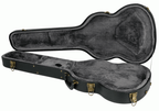 Armour APCSG Premium SG style electric guitar hardcase showing padded exterior and sturdy handle for protection and portability.