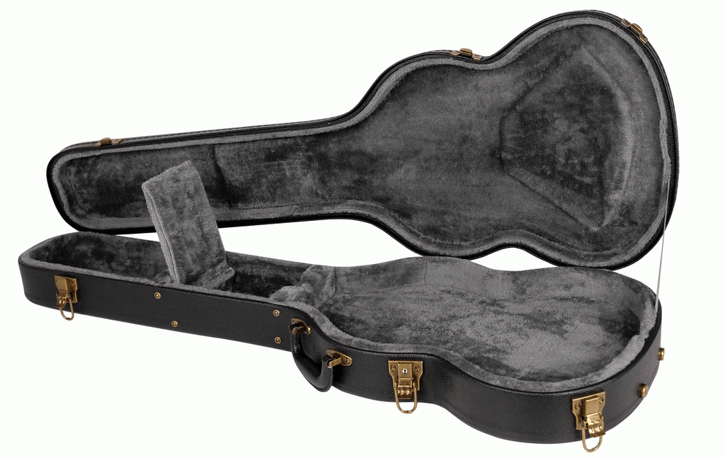 Armour APCSG Premium SG style electric guitar hardcase with padded interior and sturdy exterior for secure protection.