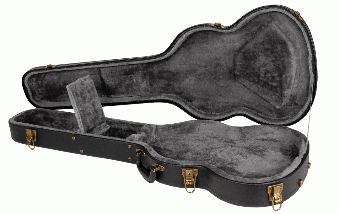 Armour APCSG Premium SG style electric guitar hardcase with padded interior and sturdy exterior for secure protection.