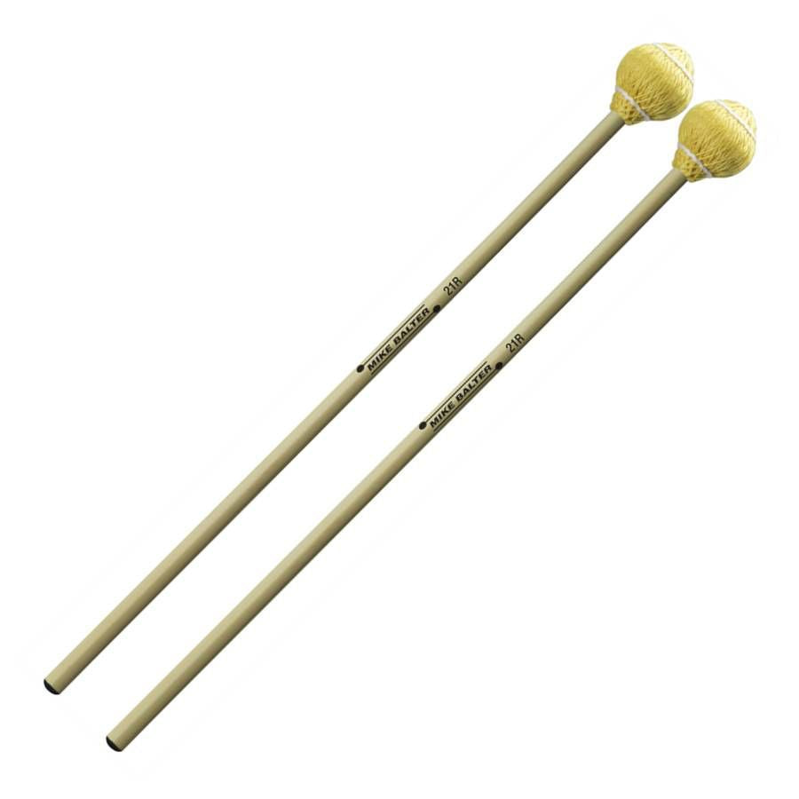 Mike Balter B21R Mallets Yellow Cord (Hard) with Ratten Handles