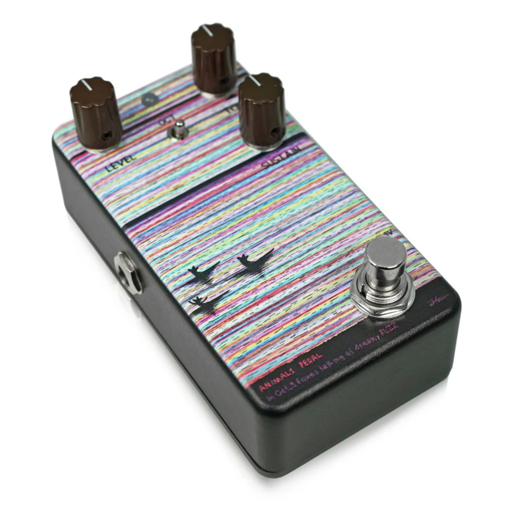 Animals Pedal In Oct, 3 Foxes Talking of Dreamy Fuzz Effects Pedal