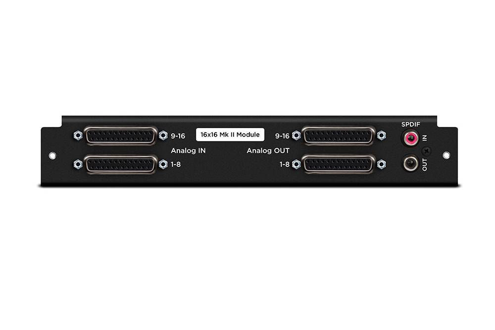 Apogee Symphony MKII Audio Interface Thunderbolt Chassis with 16 Analog In and 16 Analog Out - Multi-Channel