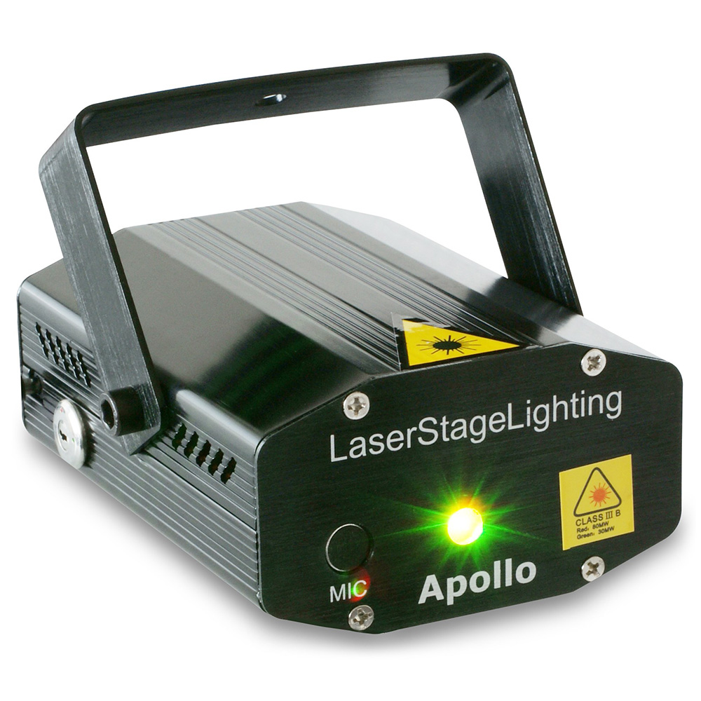 Beamz Apollo Multipoint Laser Red Green