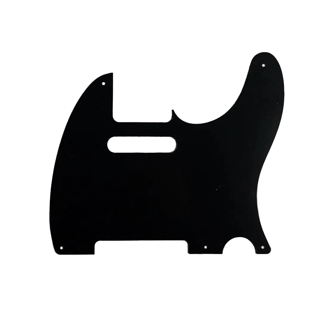 Allparts Telecaster 5-Hole Pickguard - 1-Ply Black