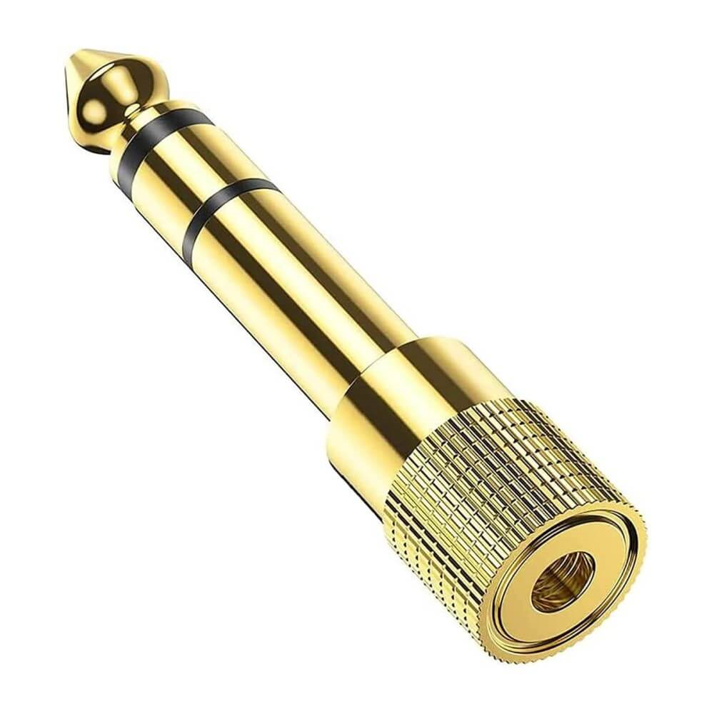 3.5mm to 1/4 TRS Non-Threaded Headphone Adapter