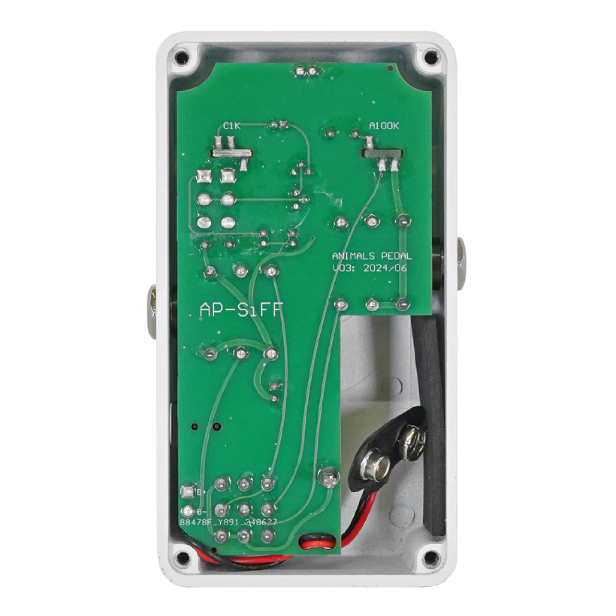 Animals Pedal Angel Bear Face Fuzz Effects Pedal by Skreddy