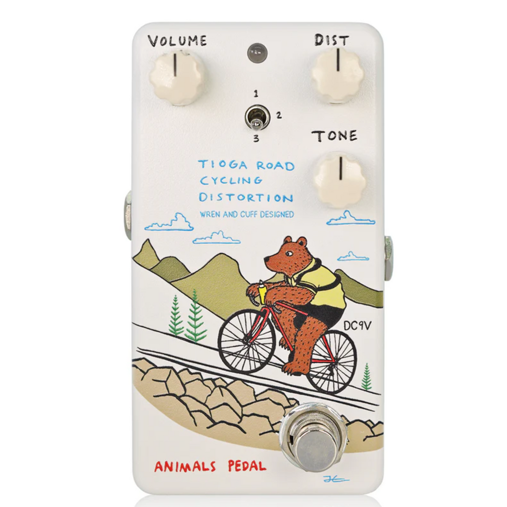 Animals Pedal Tioga Road Cycling Distortion MKII Effects Pedal by Wren&Cuff
