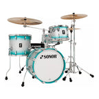 Sonor AQ2 Bop Series 4-Piece Drum Shell Pack - Aqua Silver Burst