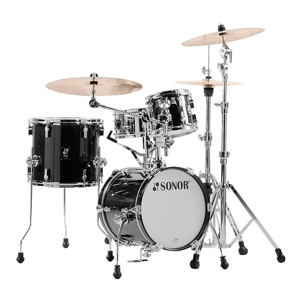 Sonor AQ2 Martini Series 4-Piece Drum Shell Pack - Transparent Black