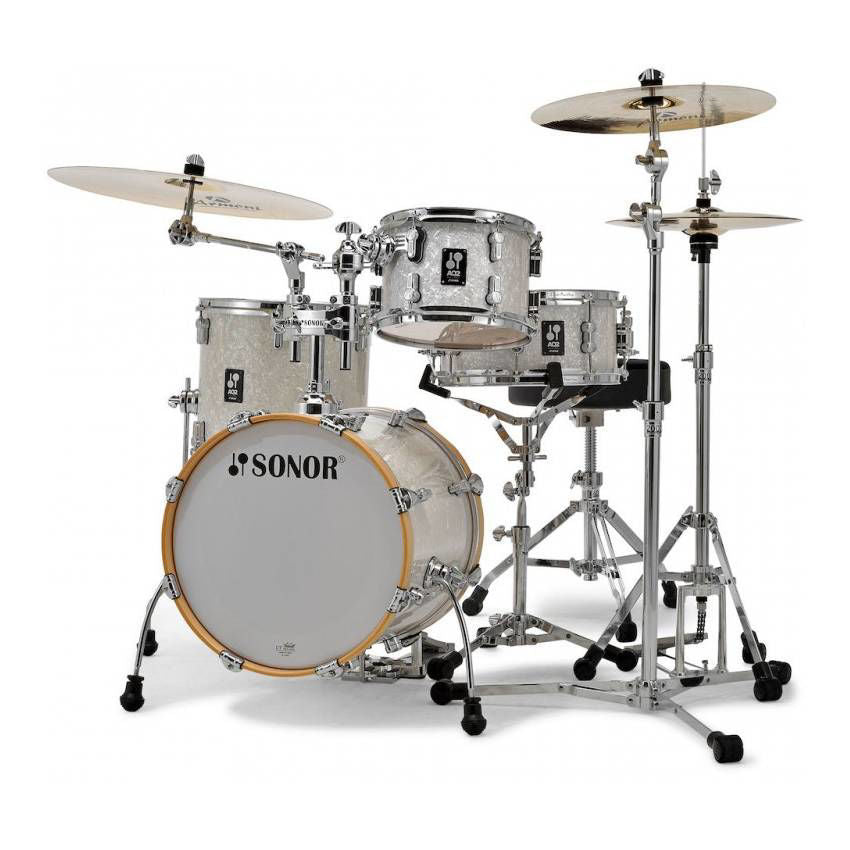Sonor AQ2 Safari Series 4-Piece Drum Shell Pack - White Marine Pearl