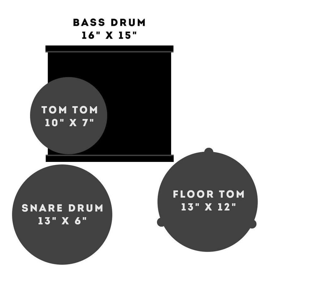 Sonor AQ2 Safari Series 4-Piece Drum Shell Pack - White Marine Pearl