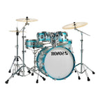 Sonor AQ2 Stage Series 5-Piece Drum Kit with 4000 Series Hardware - Aqua Silver Burst