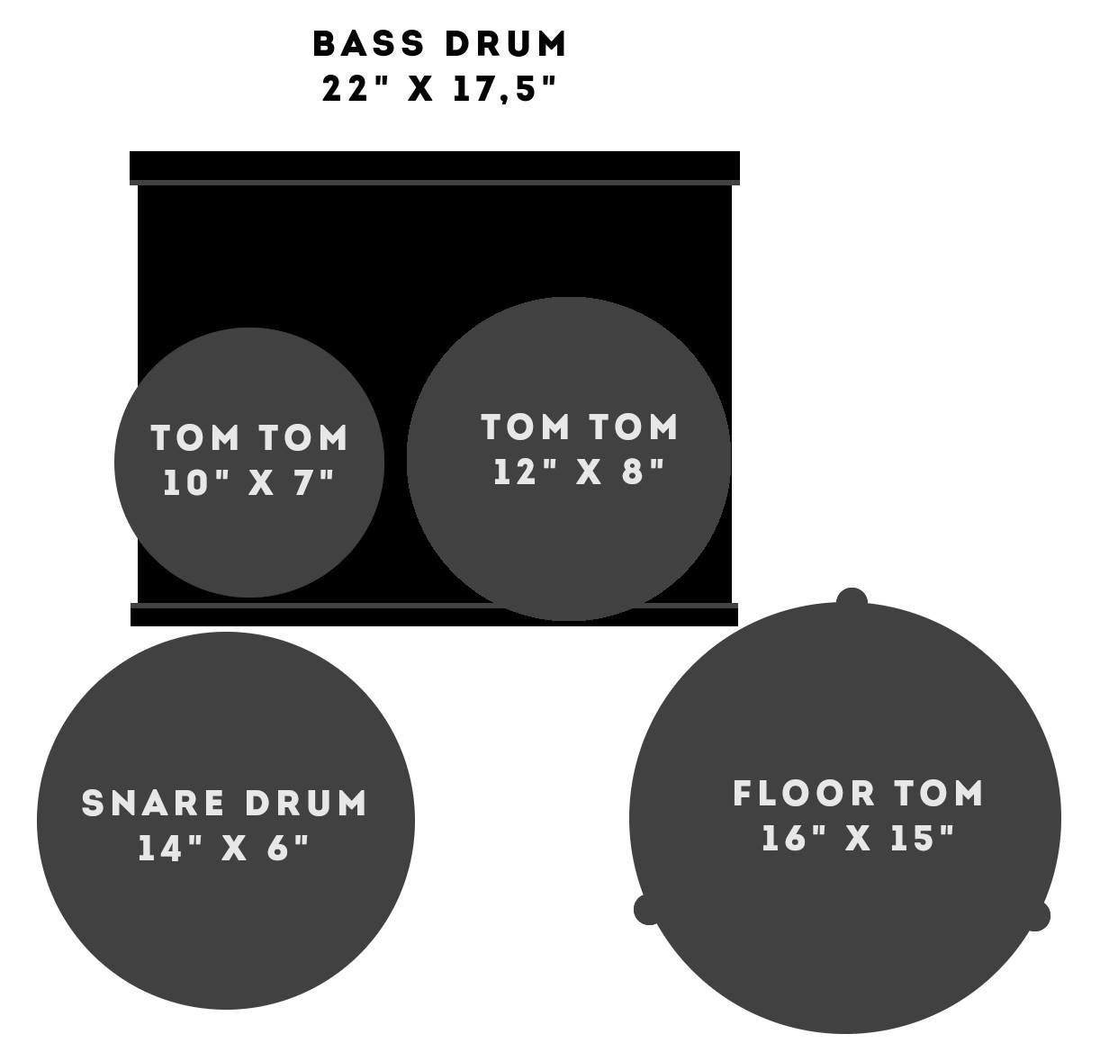 Sonor AQ2 Stage Series 5-Piece Drum Kit with 4000 Series Hardware - Titanium Quartz