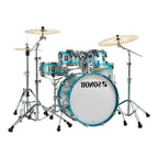 Sonor AQ2 Studio Series 5-Piece Drum Kit with 4000 Series Hardware - Aqua Silver Burst