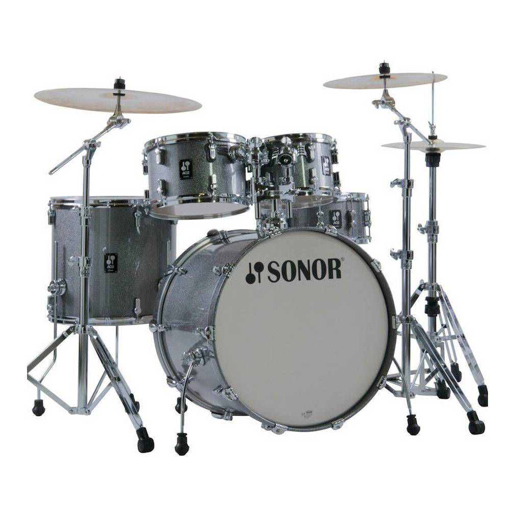 Sonor AQ2 Studio Series 5-Piece Drum Kit with 4000 Series Hardware - Titanium Quartz