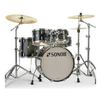 Sonor AQ2 Studio Series 5-Piece Drum Kit with 4000 Series Hardware - Transparent Black