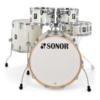 Sonor AQ2 Studio Series 5-Piece Drum Kit with 4000 Series Hardware - White Marine Pearl