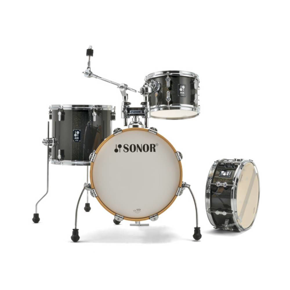 Sonor AQX Series Jungle Set - Black Midnight Sparkle