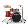 Sonor AQX Stage 22" 5pc Drum Kit with Hardware - Red Moon Sparkle