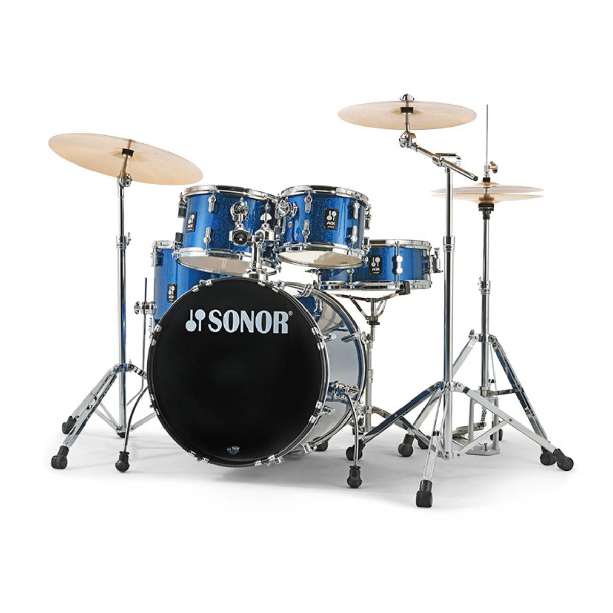 Sonor AQX Series Studio Set - Blue Ocean Sparkle