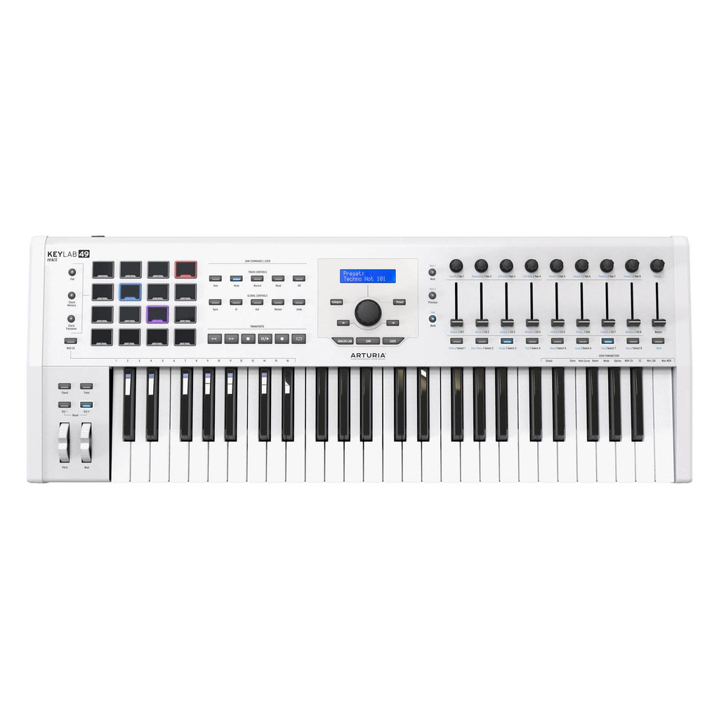 Arturia Keylab MKII 49-Key Controller Keyboard White