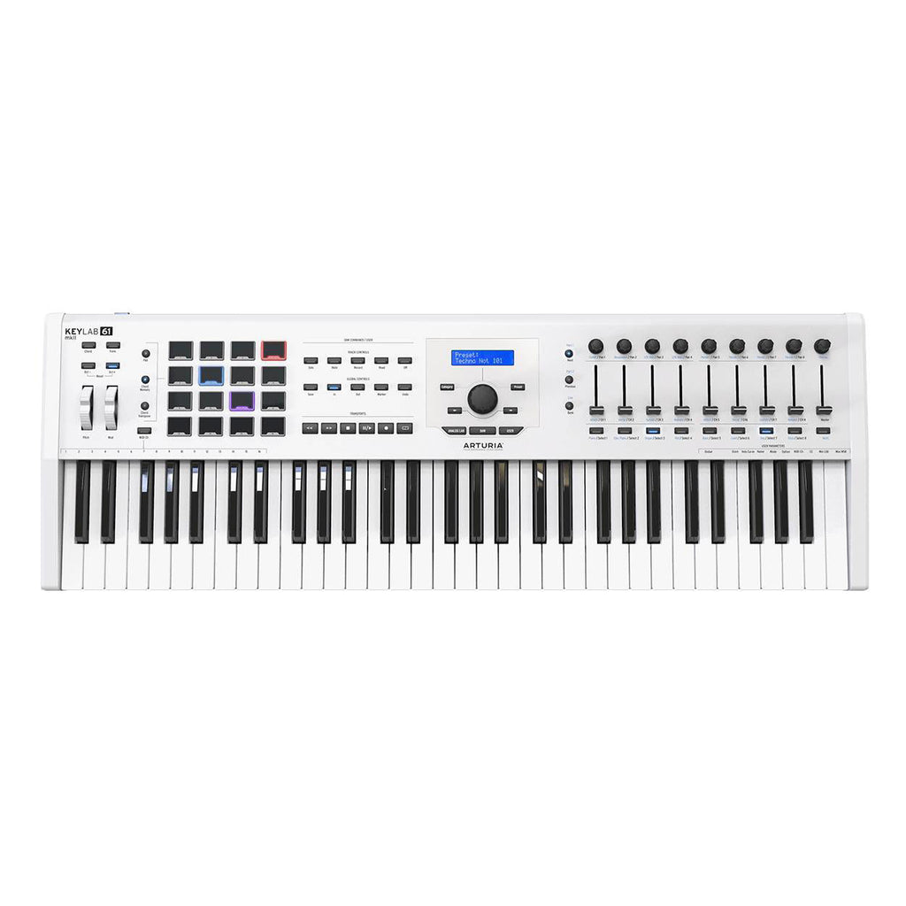 Arturia Keylab MKII 61-Key Controller Keyboard White