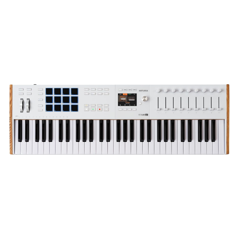 Arturia Keylab 61 MK3 Midi Controller 61 Keys White